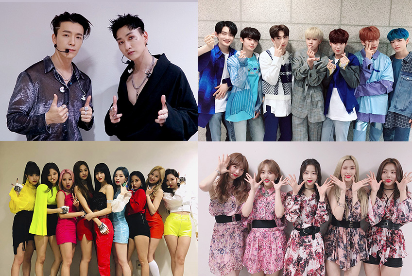 Presentaciones y Actuaciones en Inkigayo 28 de abril 2019