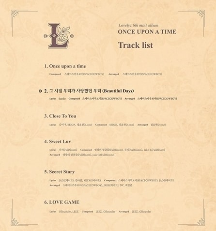 ¡Lovelyz  esta de vuelta con Beautiful Days, tema principal de su sexto mini álbum Once Upon a Time- fondos de pantalla de Lovelyz - lista de canciones del nuevo álbum 2019