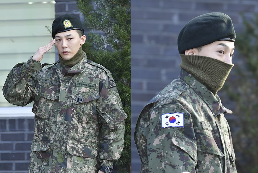 G-Dragon de BIGBANG Sale Oficialmente del Ejército  – Fanáticos Se Reúnen